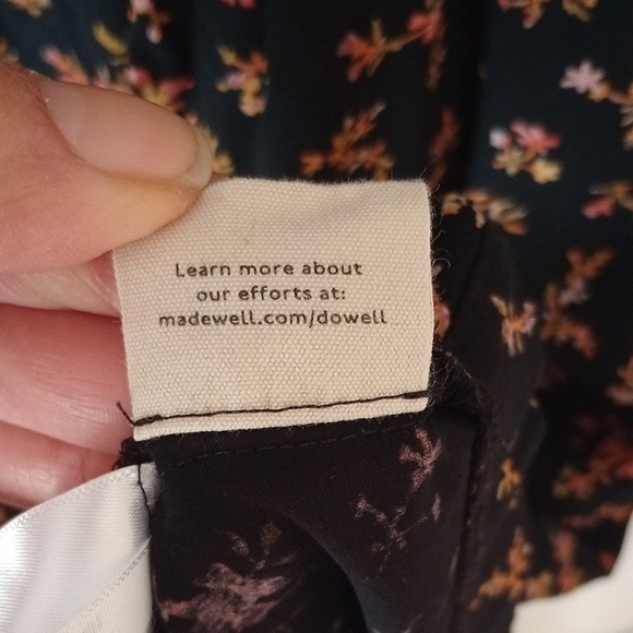 Madewell Short-sleeve Button Front Mini‎ Dress - Picture 5 of 16